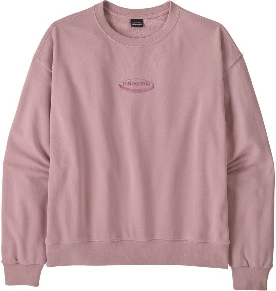 Patagonia - Women's 95 Oval Logo Daily Crew - Pullover Gr M rosa