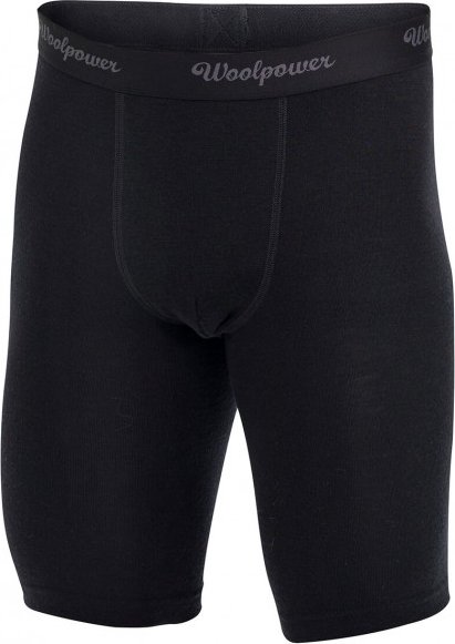 Thumbnail - Woolpower - Boxer Xlong - Merinounterwäsche Gr M schwarz
