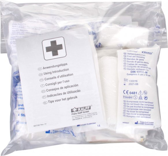 Kalff - Füllung Erste Hilfe Set: Bergfreunde Pro - Erste Hilfe Set farblos