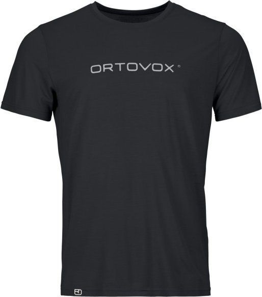Ortovox - 150 Cool Brand T-Shirt - Merinoshirt Gr S schwarz