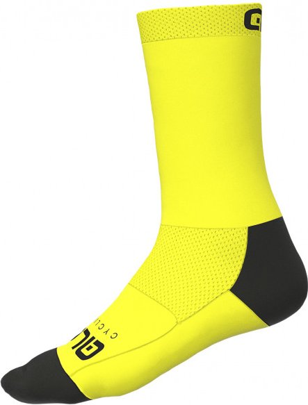 Alé - Team Socks - Radsocken Gr 44-47 - L gelb