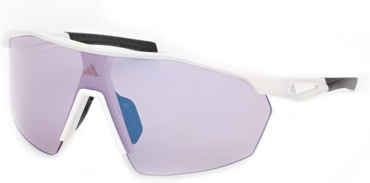 adidas eyewear - Anemos Light Photochromic S1-3 - Fahrradbrille weiß/blau