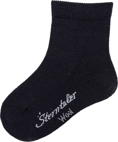 Thumbnail - Sterntaler - Kid's Socken Wolle - Merinosocken Gr 13-14 schwarz