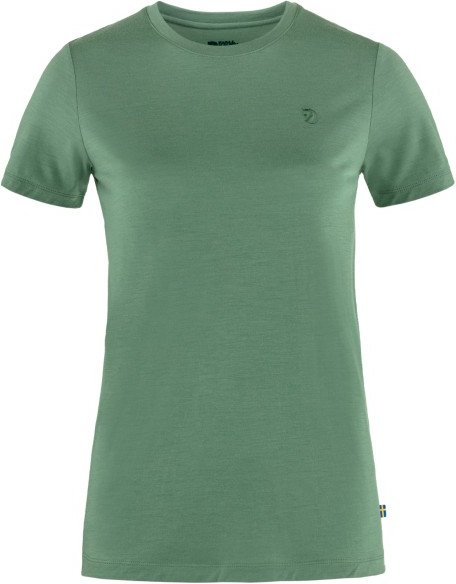 Thumbnail - Fjällräven - Women's Abisko Wool S/S - T-Shirt Gr M grün