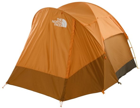 The North Face - Wawona 4P - 4-Personen Zelt orange/braun