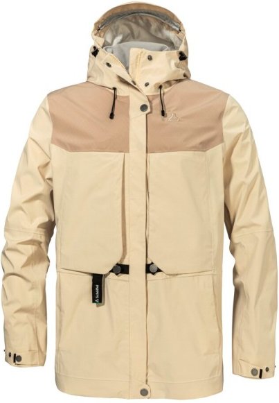 Schöffel - Women's 2L Jacket Style Maghera - Regenjacke Gr 46 beige