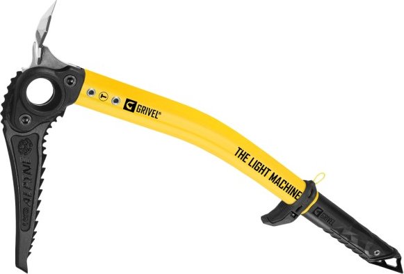Grivel - Ice Axe The Light Machine Alpine + Adze Vario - Eispickel Gr 50 cm gelb