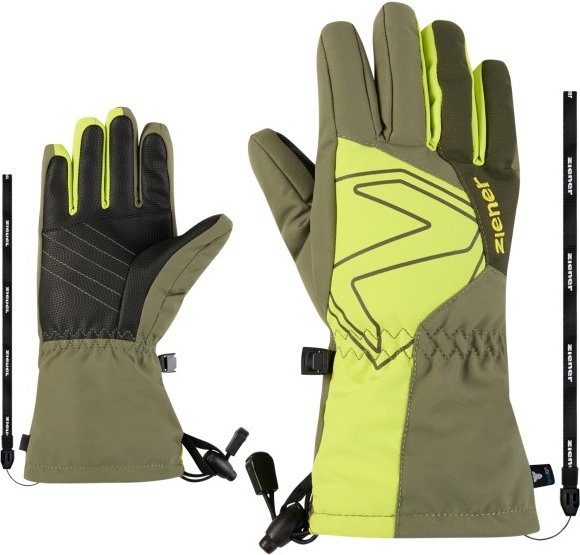 Thumbnail - Ziener - Kid's Laval AS AW - Handschuhe Gr 5,5 oliv