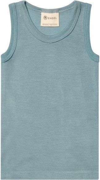 Engel - Kinder Achselhemd - Merinounterwäsche Gr 128 türkis