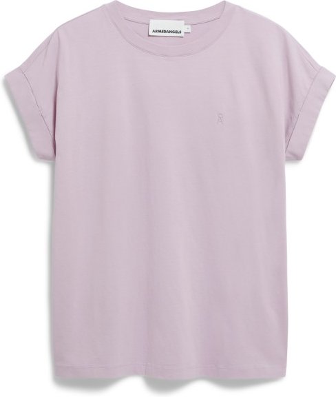 ARMEDANGELS - Women's Idaa Logo - T-Shirt Gr S lila