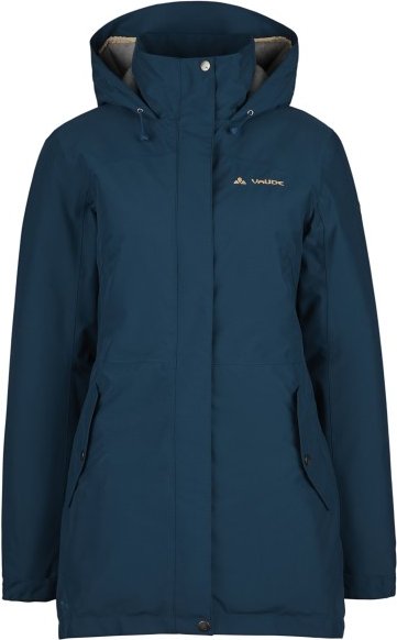 Vaude - Women's Pellice Wool - Parka Gr 40 blau