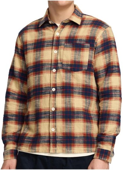 Revolution - Loose Shirt - Hemd Gr M braun
