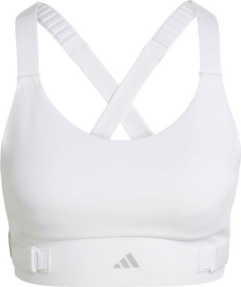 adidas - Women's Fastim L HS Bra - Sport-BH Gr XS - Cup: E-G weiß