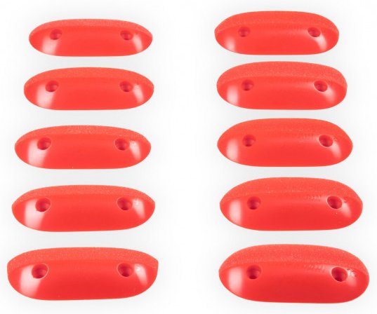 Wataaah - Dojo1 - Klettergriffe rot/weiß