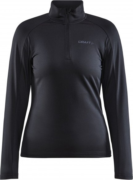 Thumbnail - Craft - Women's Core Gain Midlayer - Funktionsshirt Gr L schwarz