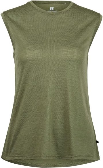 Heber Peak - Women's MerinoMix150 PineconeHe. Loose Tank - Merinoshirt Gr L oliv