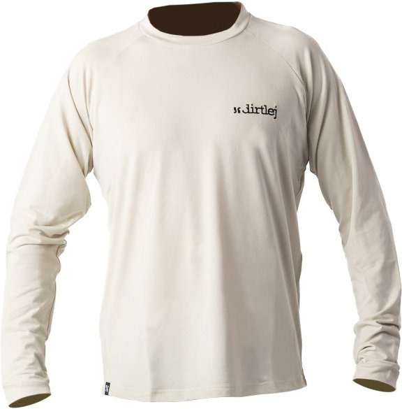 dirtlej - Mountee Drirelease Merino Black Label - Radtrikot Gr M weiß