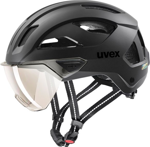 Uvex - Stride Visor Cat. 1 - Radhelm Gr 59-61 cm schwarz/grau