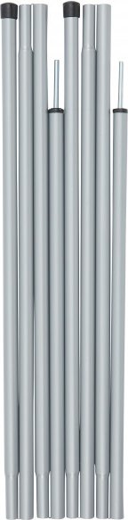 Brunner - Pole Set Vertical - Zelterweiterung Gr 195 cm grau