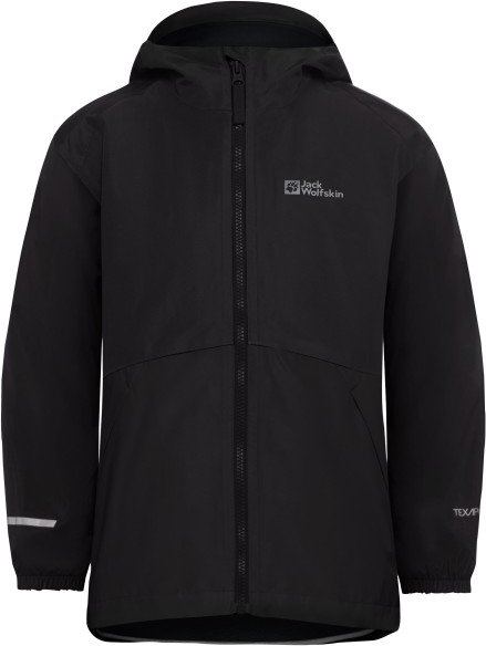 Jack Wolfskin - Kid's Iceland 3-in-1 Jacket - Doppeljacke Gr 116 schwarz
