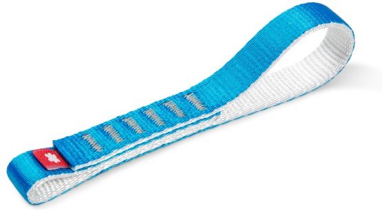 Thumbnail - Ocun - Quickdraw Eco-PES 16 mm - Express-Schlinge Gr 15 cm weiß/blau