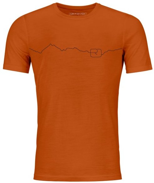 Thumbnail - Ortovox - 150 Cool Mountain - Merinoshirt Gr L braun