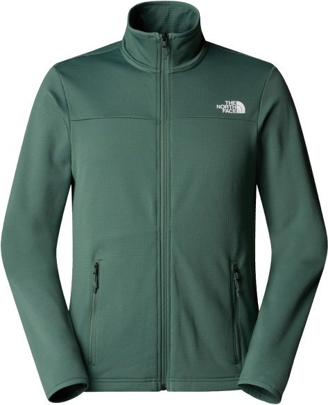 Thumbnail - The North Face - Cedar Trail Grid Fleece Fullzip Jacket - Fleecejacke Gr S bunt