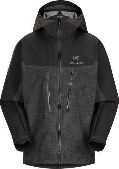 Thumbnail - Arc'teryx - Alpha Jacket - Regenjacke Gr XL schwarz/grau