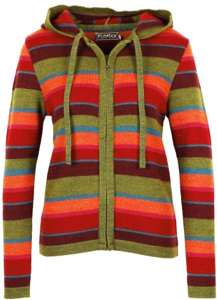 Thumbnail - Flomax - Women's Kapuzen-Jacke Arco - Wolljacke Gr S rot