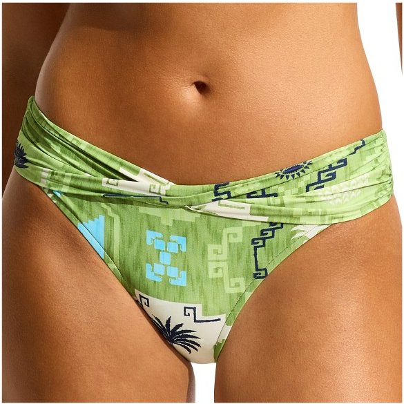 Seafolly - Women's Kasbah Twist Band Mini Hipster - Bikini-Bottom Gr 34 bunt