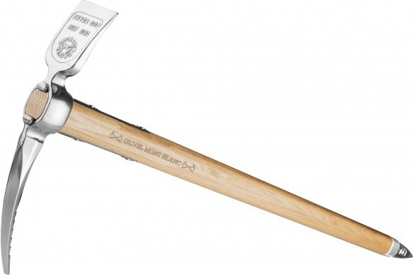 Grivel - Ice Axe 200 - Eispickel Gr 65 cm wood /grau
