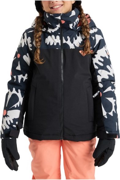 Thumbnail - Roxy - Girl's Galaxy Jacket - Skijacke Gr 12 - L schwarz