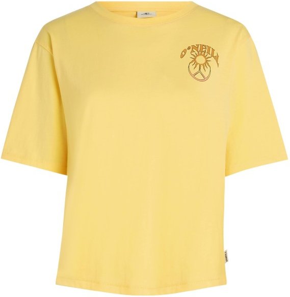 O'Neill - Women's Summer Musthaves Back Print T-Shirt - T-Shirt Gr XL beige/gelb
