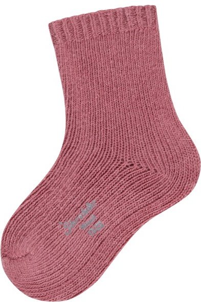 Thumbnail - Sterntaler - Kid's Socken Wolle Handmade look - Multifunktionssocken Gr 18 rosa/rot