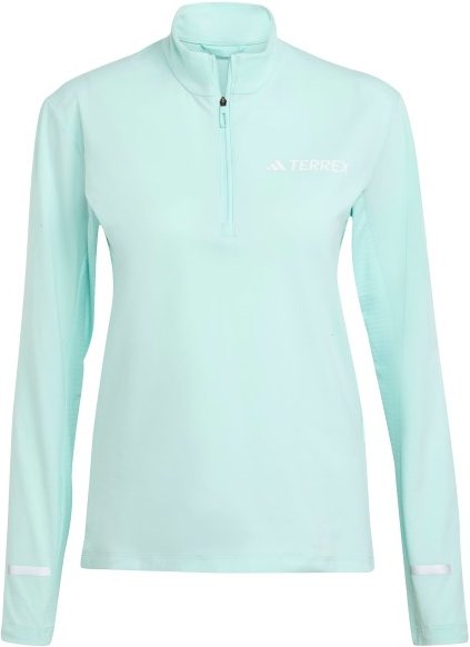 adidas Terrex - Women's Terrex Xperior Half Zip Longsleeve - Longsleeve Gr M grau