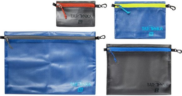 Thumbnail - Tatonka - Zip Pouch Set IV - Packsack Gr One Size blau