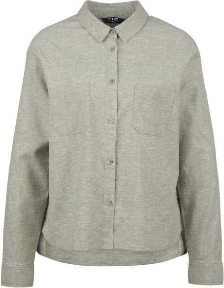 Stoic - Women's Hemp54 BjurholmSt. L/S Blouse - Bluse Gr L grau