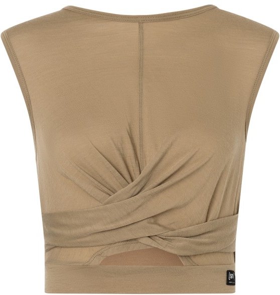 super.natural - Women's Wrap Top - Yogatank Gr XL beige