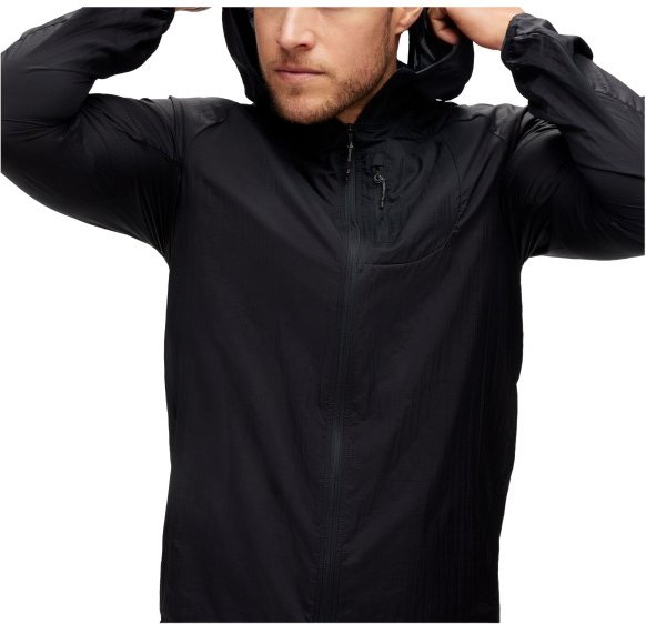 HOKA - Skyflow Jacket - Laufjacke Gr XL schwarz