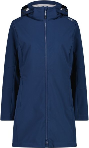 Thumbnail - CMP - Women's Parka Zip Hood Softshell - Softshelljacke Gr 36 blau