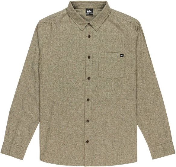 Quiksilver - Motherfly Heather L/S Shirt - Hemd Gr L beige
