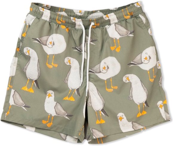 LAKOR - Flipping The Bird Swim Shorts - Boardshorts Gr 36 oliv