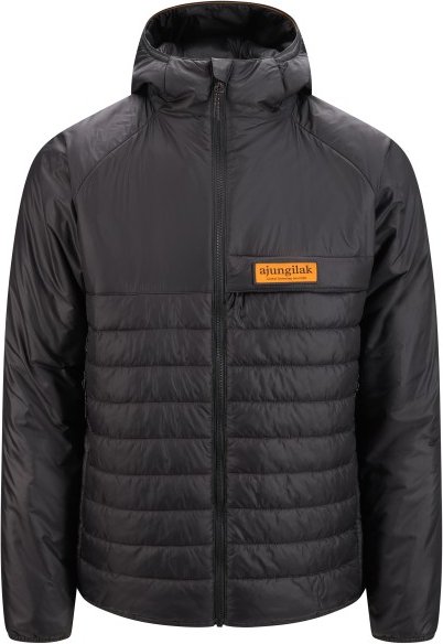 Ajungilak - Hooded Insulated Jacket - Kunstfaserjacke Gr XL grau/schwarz