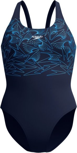 Thumbnail - Speedo - Women's Hyperboom Placement Muscleback - Badeanzug Gr 40 blau