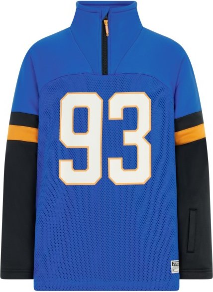 Thumbnail - Protest - Kid's Prtruben Jr 1/4 Zip Active Top - Fleecepullover Gr 140 blau