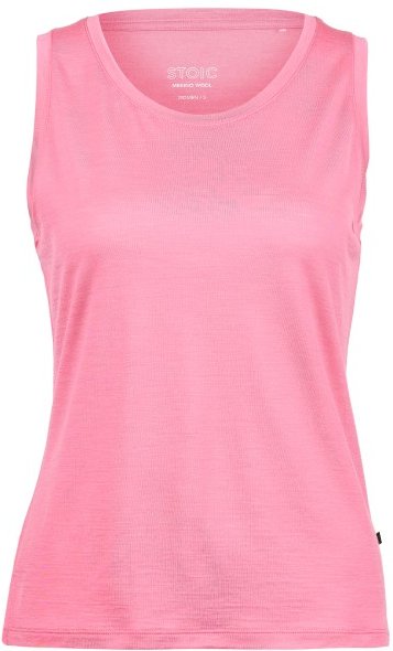 Heber Peak - Women's MerinoCool165 EvergreenHe. Tank - Merinoshirt Gr S rosa