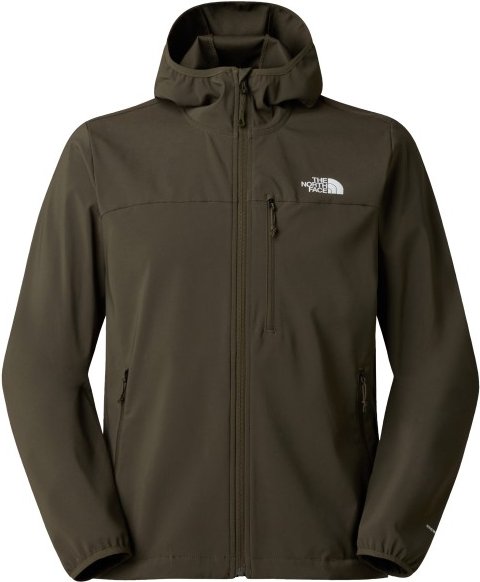 The North Face - Nimble Hoodie 2 - Softshelljacke Gr L braun