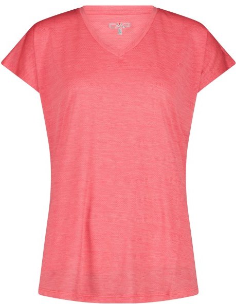 CMP - Women's Jacquard T-Shirt - Funktionsshirt Gr 36 rosa/rot