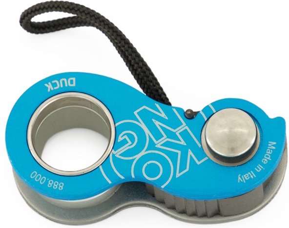 Kong - Duck - Steigklemme schwarz/ cyan