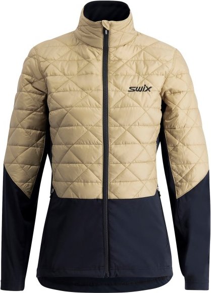 Thumbnail - Swix - Women's Infinity Hybrid Insulated Jacket - Langlaufjacke Gr M beige
